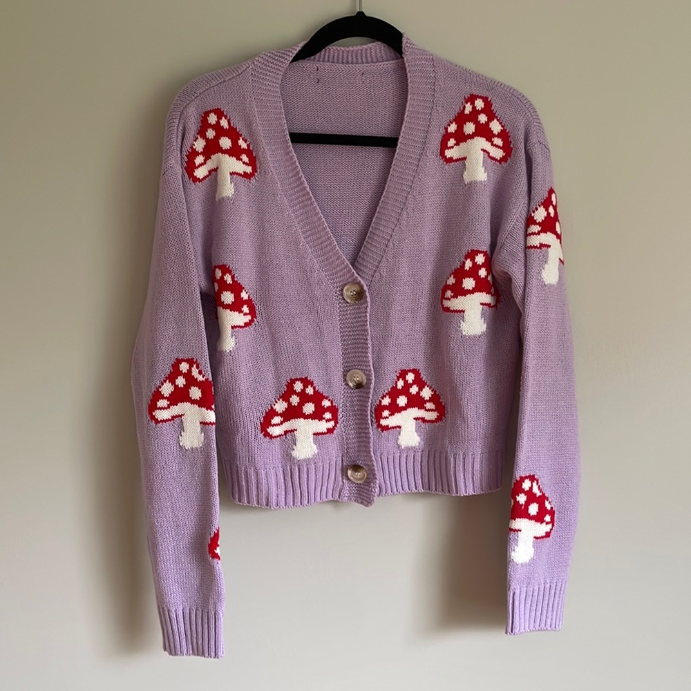 Mushroom Sweater- never worn